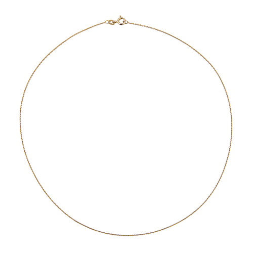 9ct SOLID GOLD CHAIN (42CM)